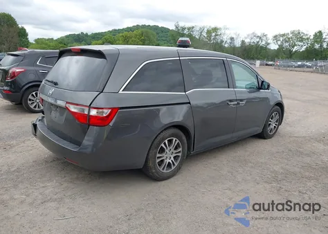 2012 Honda Odyssey Ex-L z USA, uszkodzony, nr VIN 5FNRL5H69CB146844